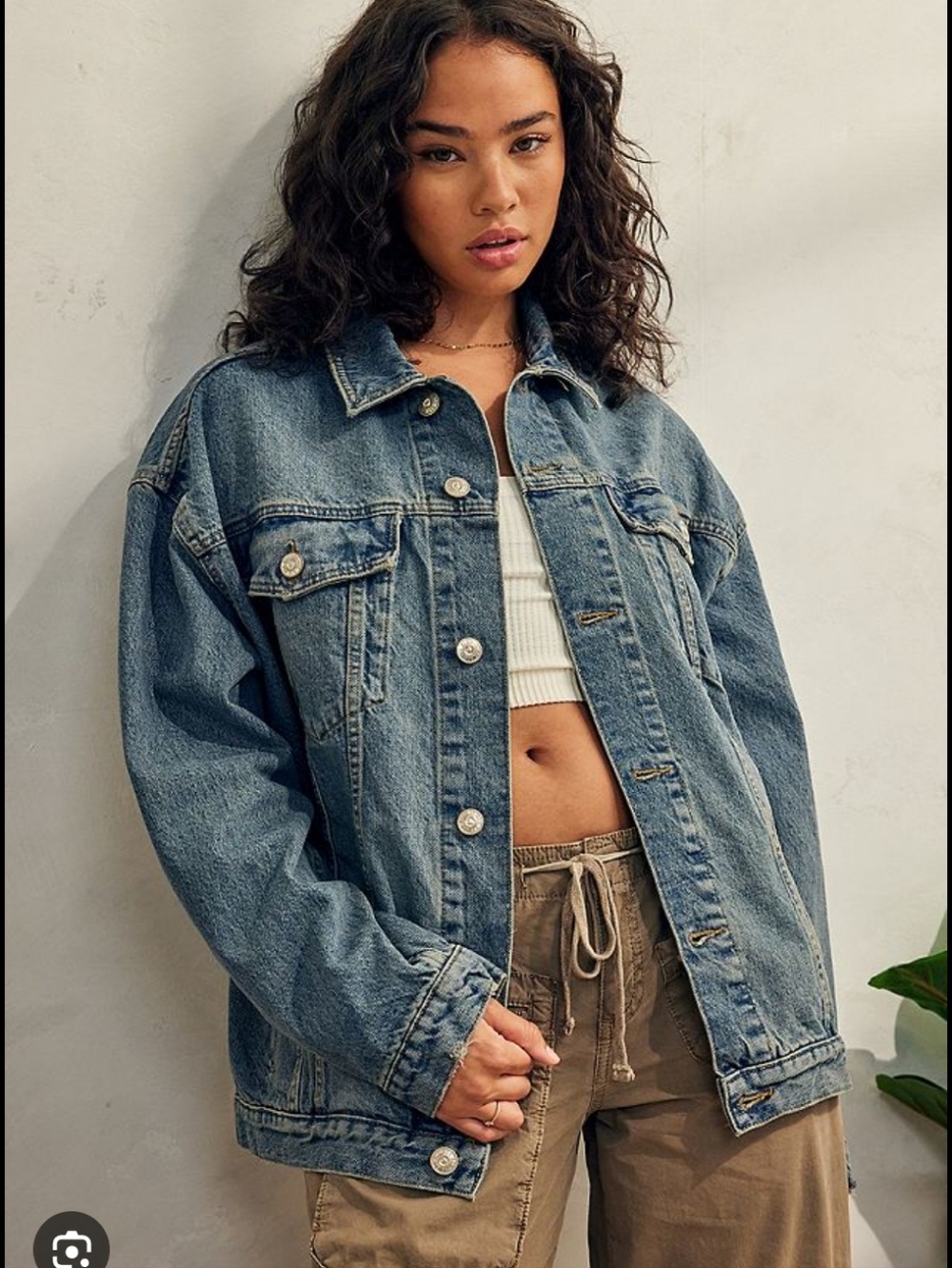 BDG Urban‎ Outfitters oversize Denim Trucker Jacket